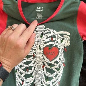 Rags kids one piece Christmas